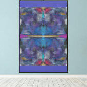 Blueink Canvas Afdruk (Insitu (Houten vloer))