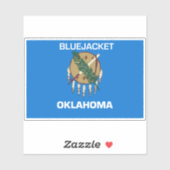 Bluejack Oklahoma Sticker (Vel)