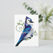 Bluejay Day Briefkaart (Staand voorkant)