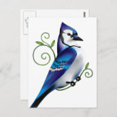Bluejay Day Briefkaart (Voorkant / Achterkant)
