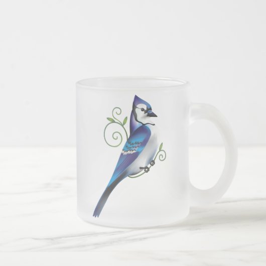 Bluejay Day Matglas Koffiemok (Rechts)