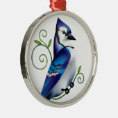 Bluejay Day Metalen Ornament (Rechts)