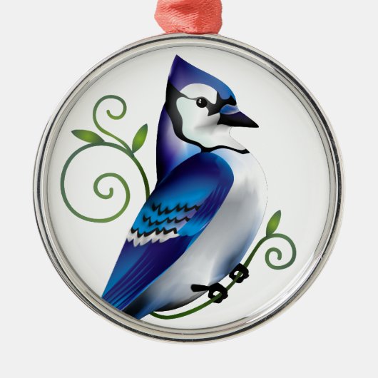 Bluejay Day Metalen Ornament (Voorkant)