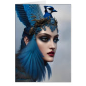 Bluejay Goddess All Occasions Wenskaart (Voorkant)