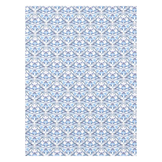 Bluejay Hydrangeas Botanische Peri Kleur 2022 Tafelkleed (Voorkant)