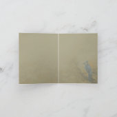 Bluejay Jaybird beroemd gemaakt door Jason Street Bedankkaart (Binnen)