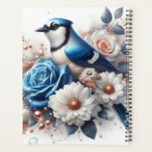 Bluejay, Rozen en madeliefjes Planner (Achterkant)