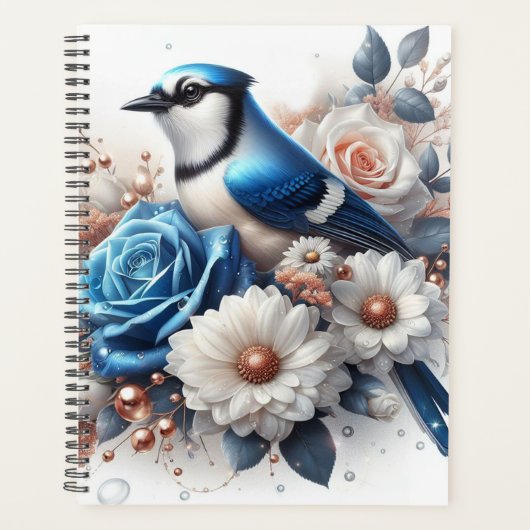 Bluejay, Rozen en madeliefjes Planner (Voorkant)