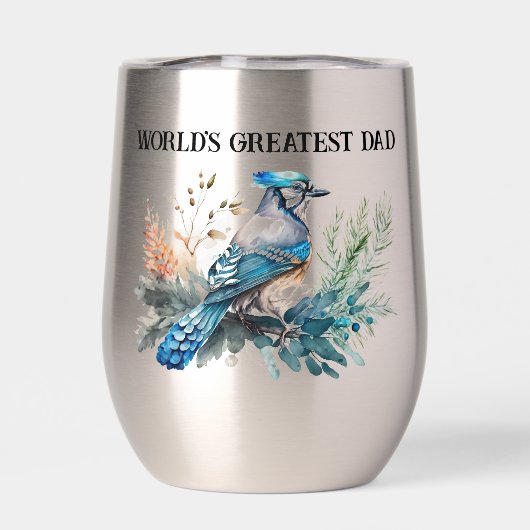 Bluejay World's Grootste Papa (Achterkant)