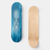 BLUELIGHTING SKULL PERSOONLIJK SKATEBOARD (Voorkant)