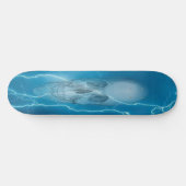 BLUELIGHTING SKULL PERSOONLIJK SKATEBOARD (Horizontaal)