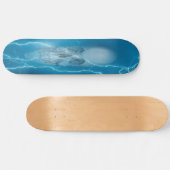 BLUELIGHTING SKULL PERSOONLIJK SKATEBOARD (Horizontaal)