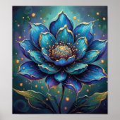 BlueLotusFlower Poster (Voorkant)
