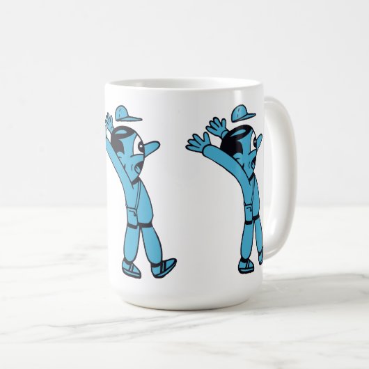 Blueman 2 koffiemok (Voorkant rechts)