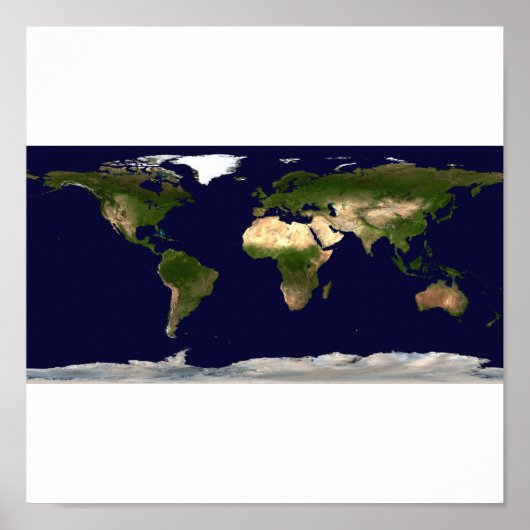 bluemarble_4096x2048 poster (Voorkant)