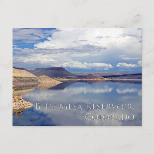 BlueMesaReservoirAnsichtkaart Briefkaart (Voorkant)