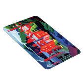 Bluemner - Jersey Silk Mills, modern kunstwerk Magneet (Rechterzijde)