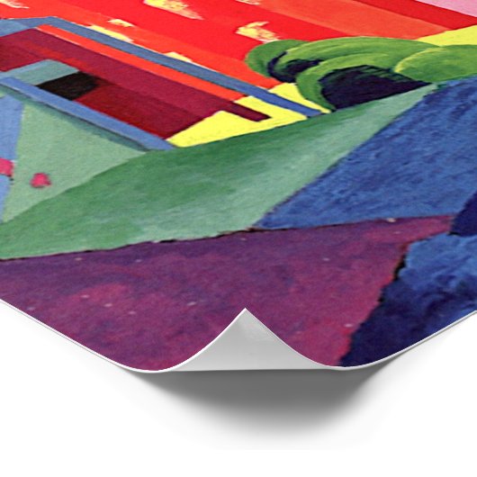 Bluemner - Jersey Silk Mills Poster (Hoek)