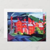 Bluemner - Jersey Zijdefabrieken, Briefkaart (Voorkant / Achterkant)