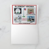 BLUEMONT VIRGINIA KAART (Binnen)