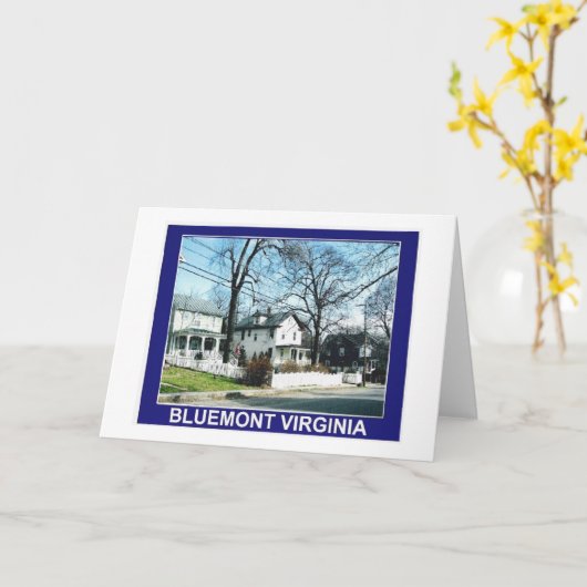 BLUEMONT VIRGINIA KAART (Gele Bloem)