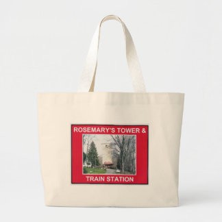 BLUEMONT VIRGINIA MILL EN TREINSTALLATIE GROTE TOTE BAG