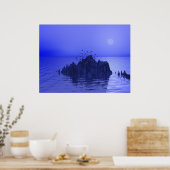 BlueNight Poster (Keuken)