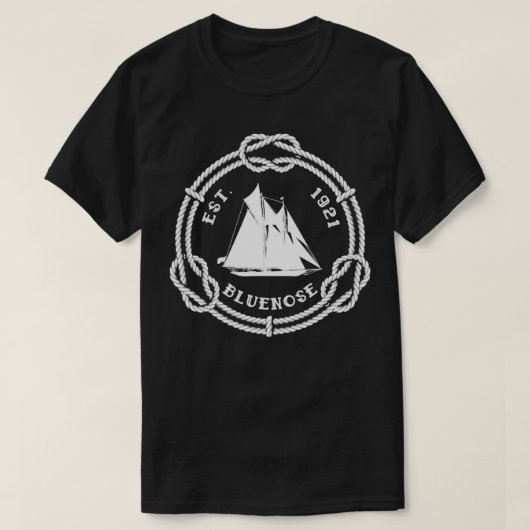 Bluenose 1921 WT T-shirt (Design voorkant)