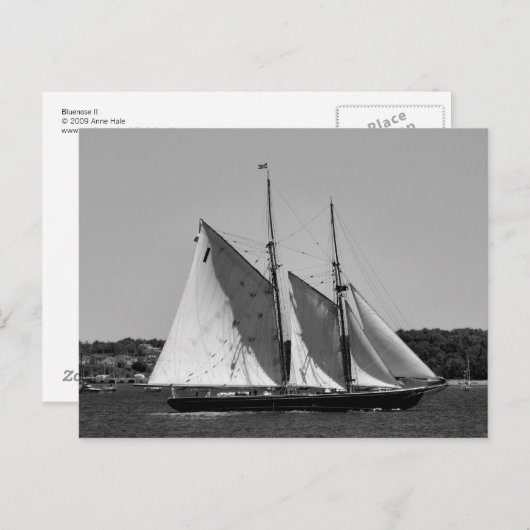 Bluenose II Briefkaart (Voorkant / Achterkant)