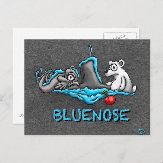 Bluenose Phins briefkaart (Voorkant / Achterkant)