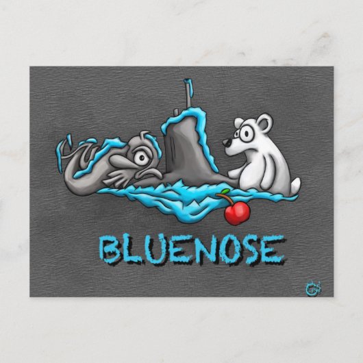 Bluenose Phins briefkaart (Voorkant)
