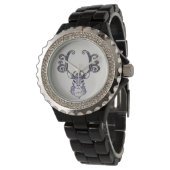 Bluenoser Blue nose Reindeend schattig hert horlog Horloge (Gekanteld)