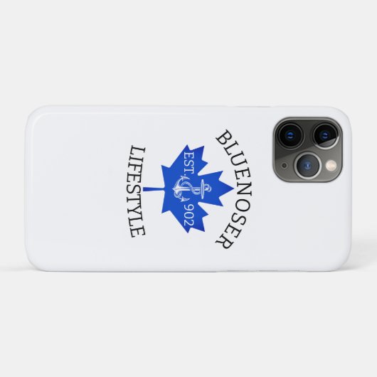 Bluenoser Lifestyle Maple leaf 902 Eh! Case-Mate iPhone Case (Achterkant (horizontaal))