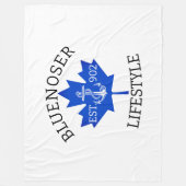 Bluenoser Lifestyle Maple leaf 902 Eh! Fleece Deken (Voorkant)
