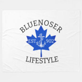 Bluenoser Lifestyle Maple leaf 902 Eh! Fleece Deken (Voorkant (Horizontaal))