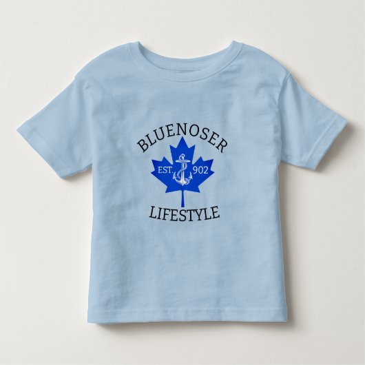 Bluenoser Lifestyle Maple leaf 902 Eh! Kinder Shirts (Voorkant)