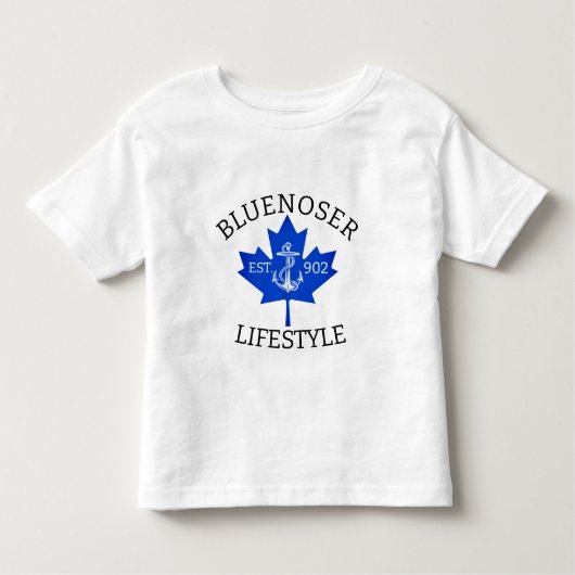 Bluenoser Lifestyle Maple leaf 902 Eh! Kinder Shirts (Voorkant)