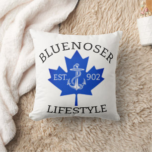 Bluenoser Lifestyle Maple leaf 902 Eh! Kussen