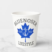 Bluenoser Lifestyle Maple leaf 902 Eh! Papieren Bekers (Voorkant)