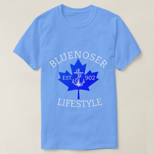 Bluenoser Lifestyle Maple leaf 902 Eh! T-shirt (Design voorkant)