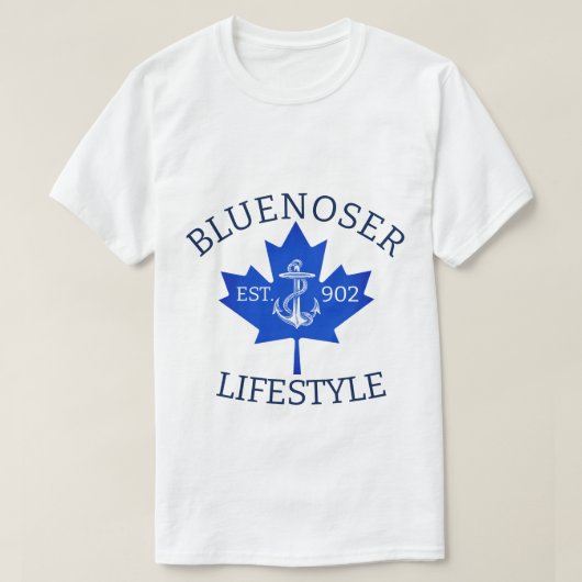 Bluenoser Lifestyle Maple leaf 902 Eh! T-shirt (Design voorkant)