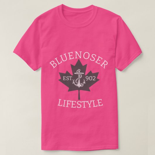 Bluenoser Lifestyle Maple leaf 902 Eh! T-shirt (Design voorkant)