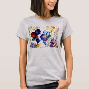 BlueOrchids37 met twee zijden T-shirt