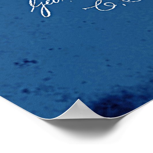 Blueprint Guitar Patent Poster (Hoek)