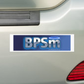 Blueprint Saints Magazine (Bumpersticker) Bumpersticker (Op auto)