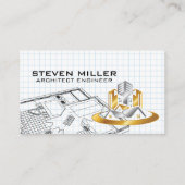 Blueprints | Architect Logo | Home Properties Visitekaartje (Voorkant)