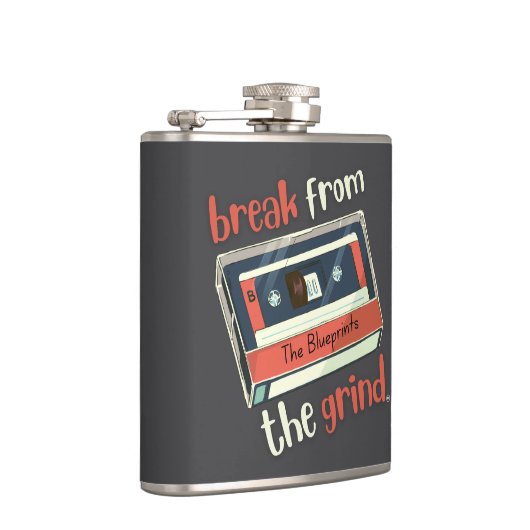 Blueprints Flask Heupfles (Rechts)