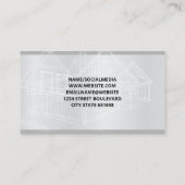 Blueprints | General Contractor  Visitekaartje (Achterkant)