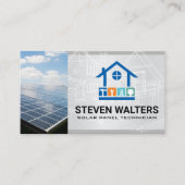 Blueprints | General Contractor  Visitekaartje (Voorkant)