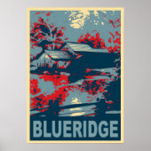 Blueridge Mountains VA, Mabry Mill Poster (Voorkant)